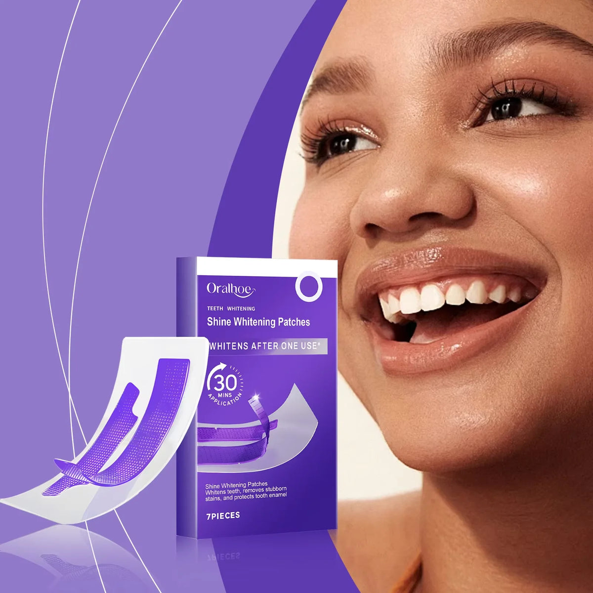 Advanced Purple Teeth Whitening Strips